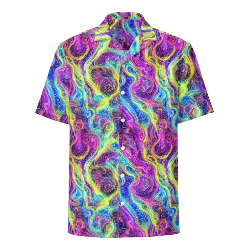 Saturated Dream on a Button Shirt