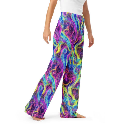 Saturated Dream on a Women's Pajama Pants