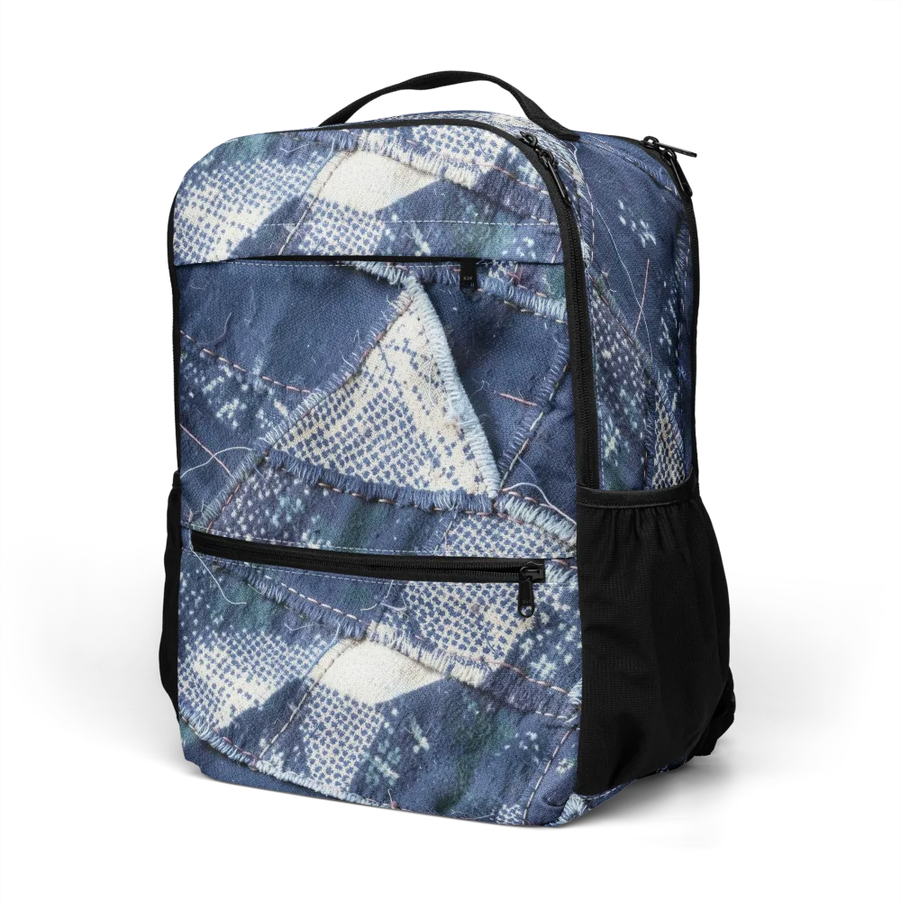 Midnight Mending on Utility Backpack — Left Front