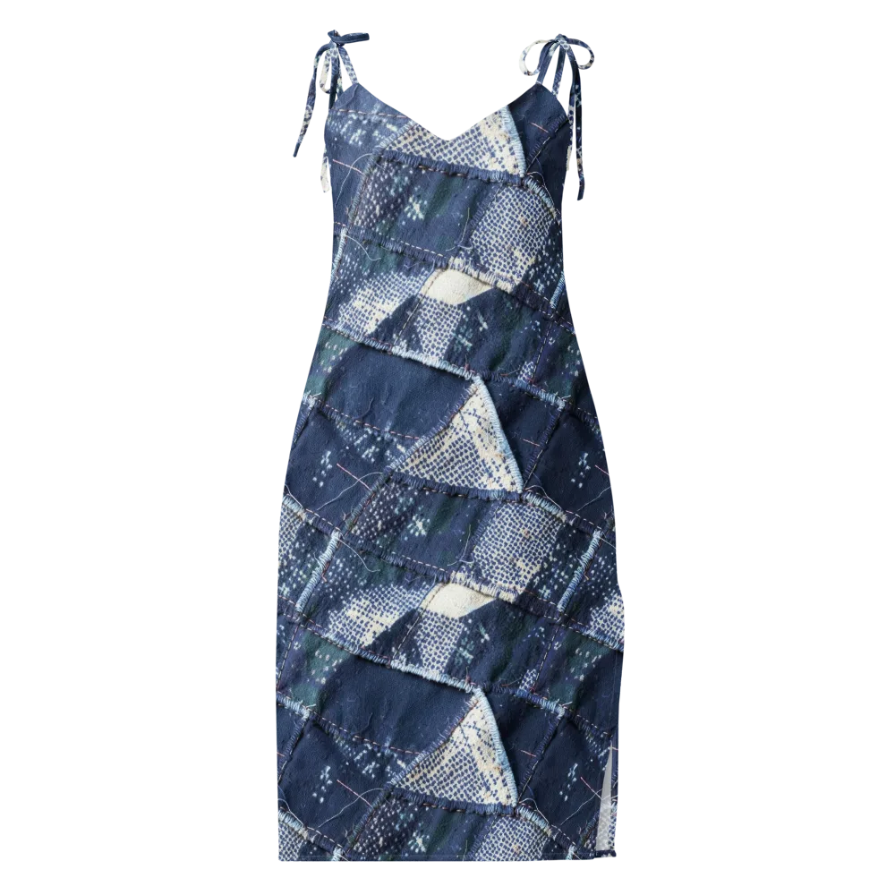 Midnight Mending on Slip Dress — Front