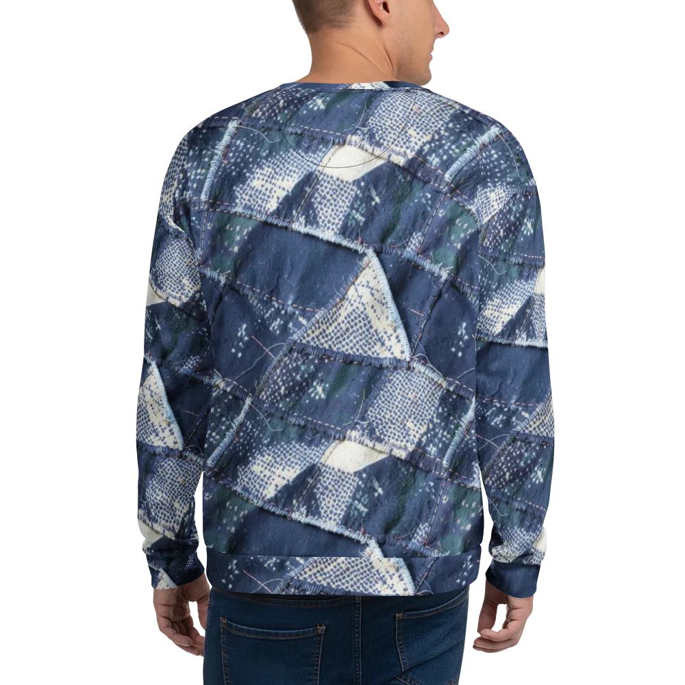 Midnight Mending on Sweatshirt — Back