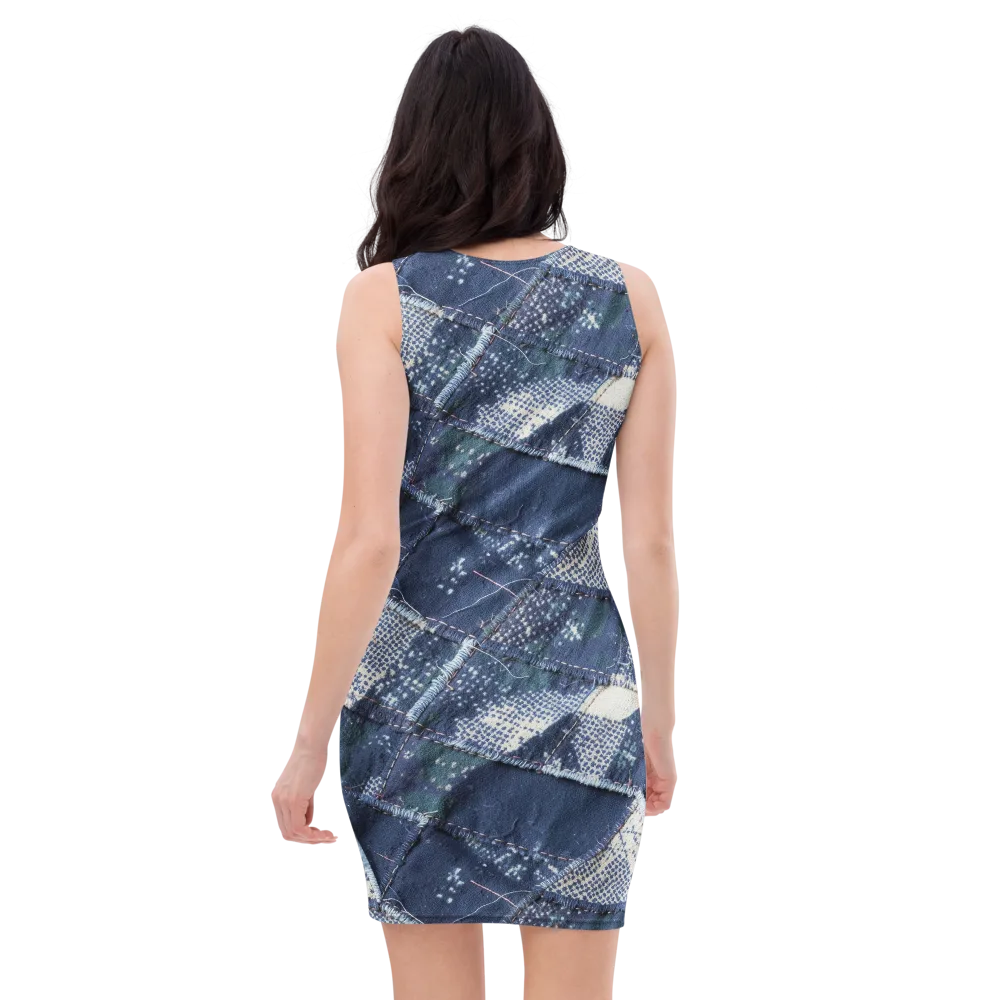 Midnight Mending on Bodycon Dress — Back