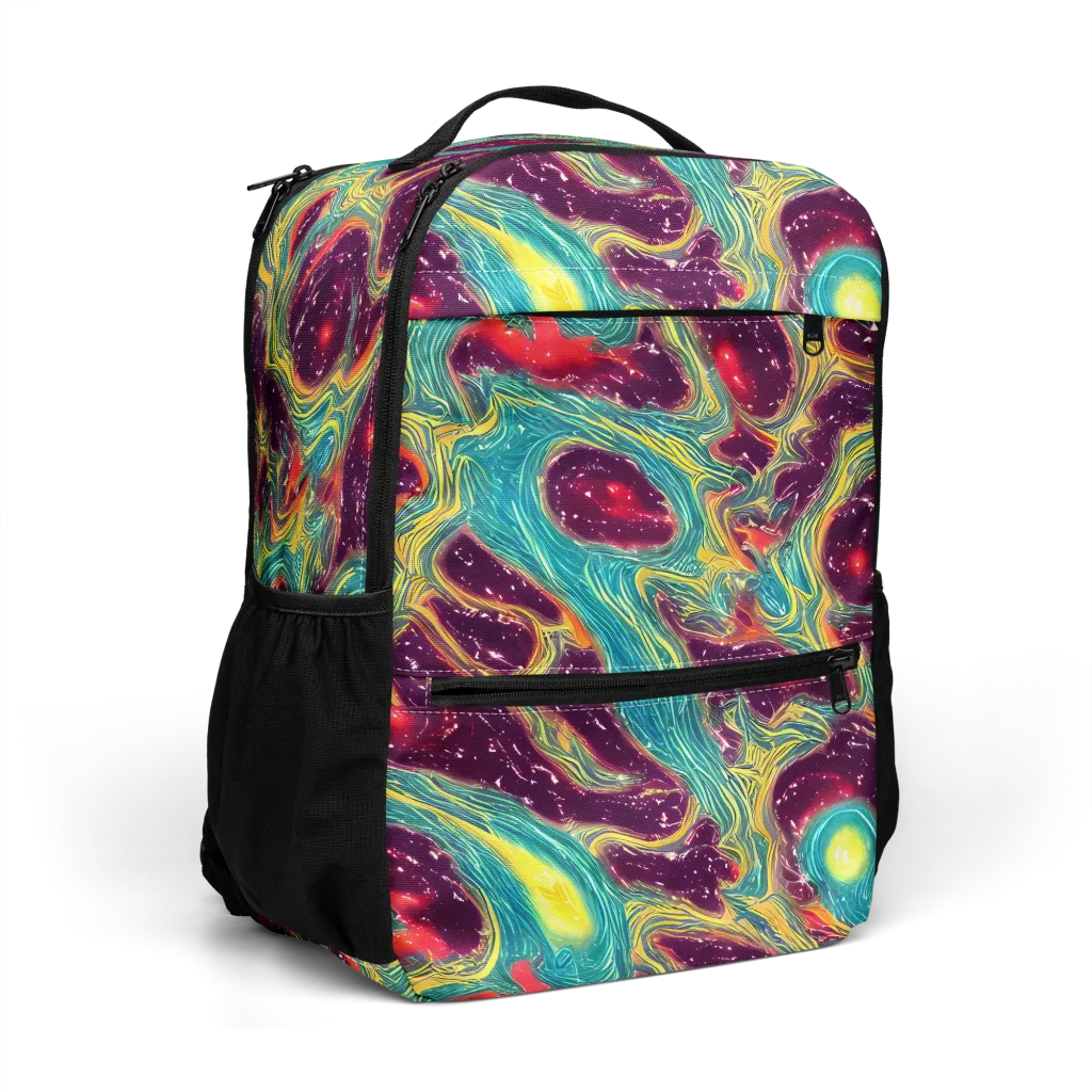 Cosmic Tides on Utility Backpack — Right Front