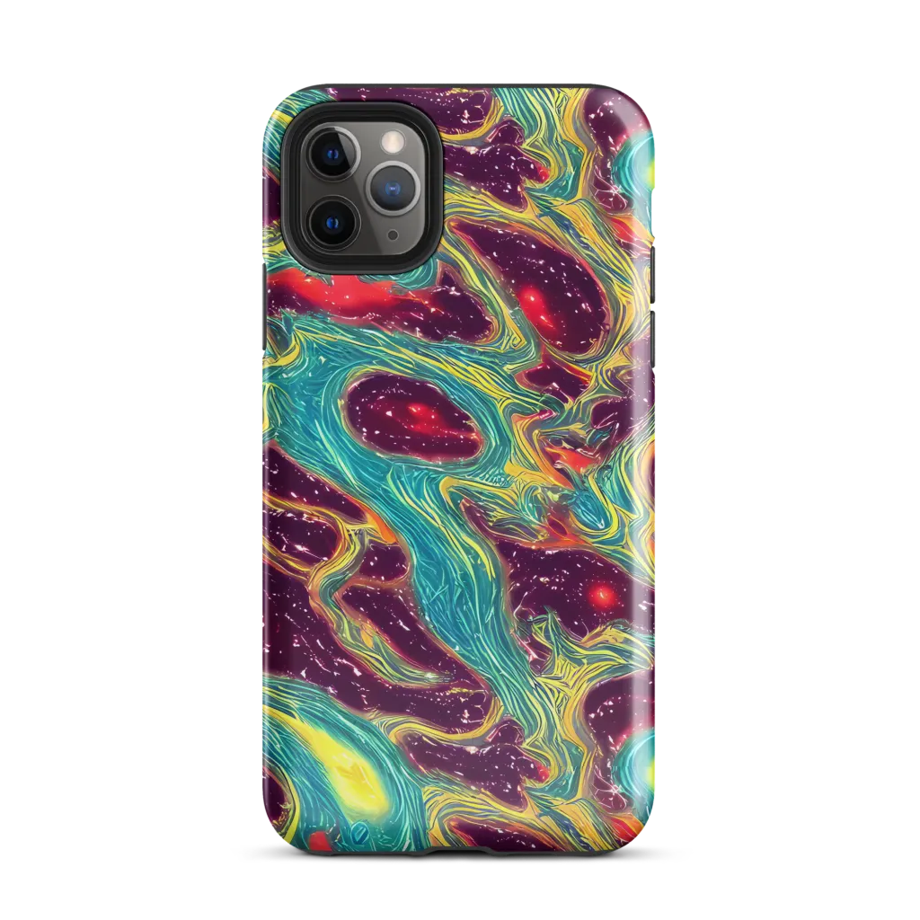 Cosmic Tides on Tough Case for iPhone® — Front