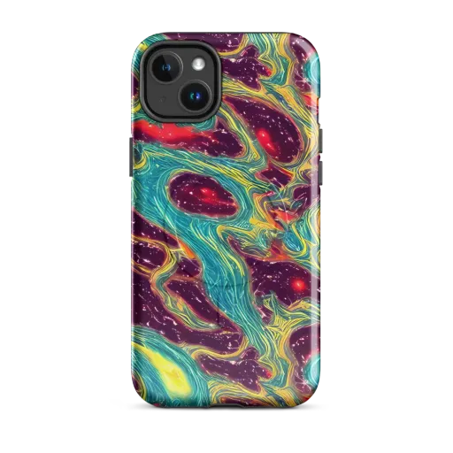 Cosmic Tides on a MagSafe Tough Case for iPhone®