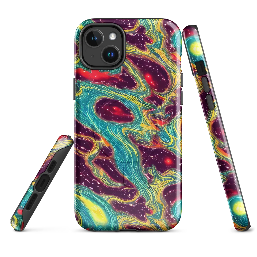 Cosmic Tides on MagSafe Tough Case for iPhone® — Front