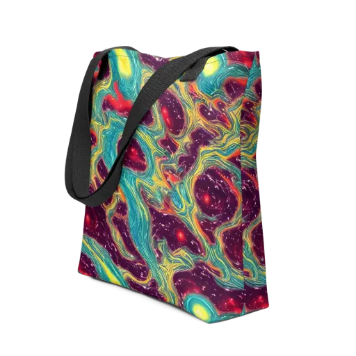 Cosmic Tides on a Tote Bag
