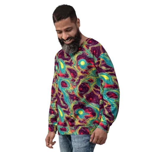Cosmic Tides on a Sweatshirt