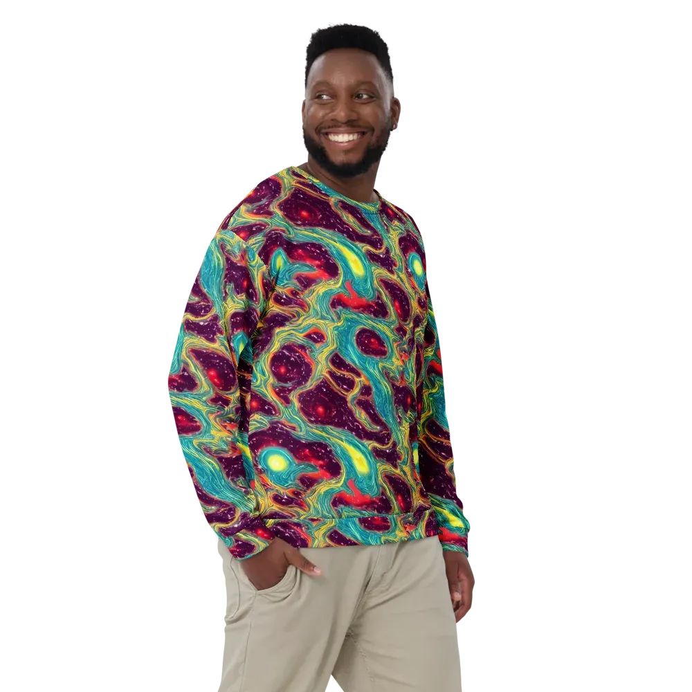 Cosmic Tides on Sweatshirt — Front