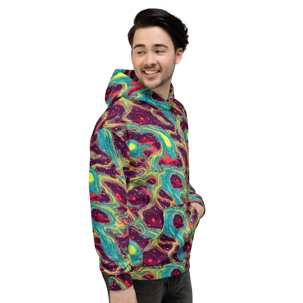 Cosmic Tides on Hoodie — Right