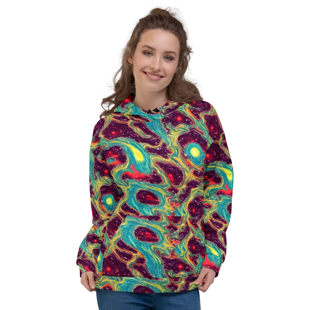 Cosmic Tides on Hoodie — Front