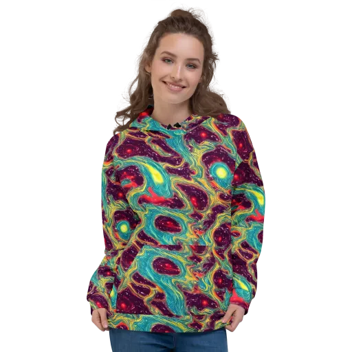 Cosmic Tides on a Hoodie