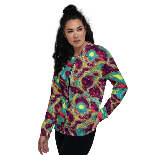 Cosmic Tides on a Bomber Jacket