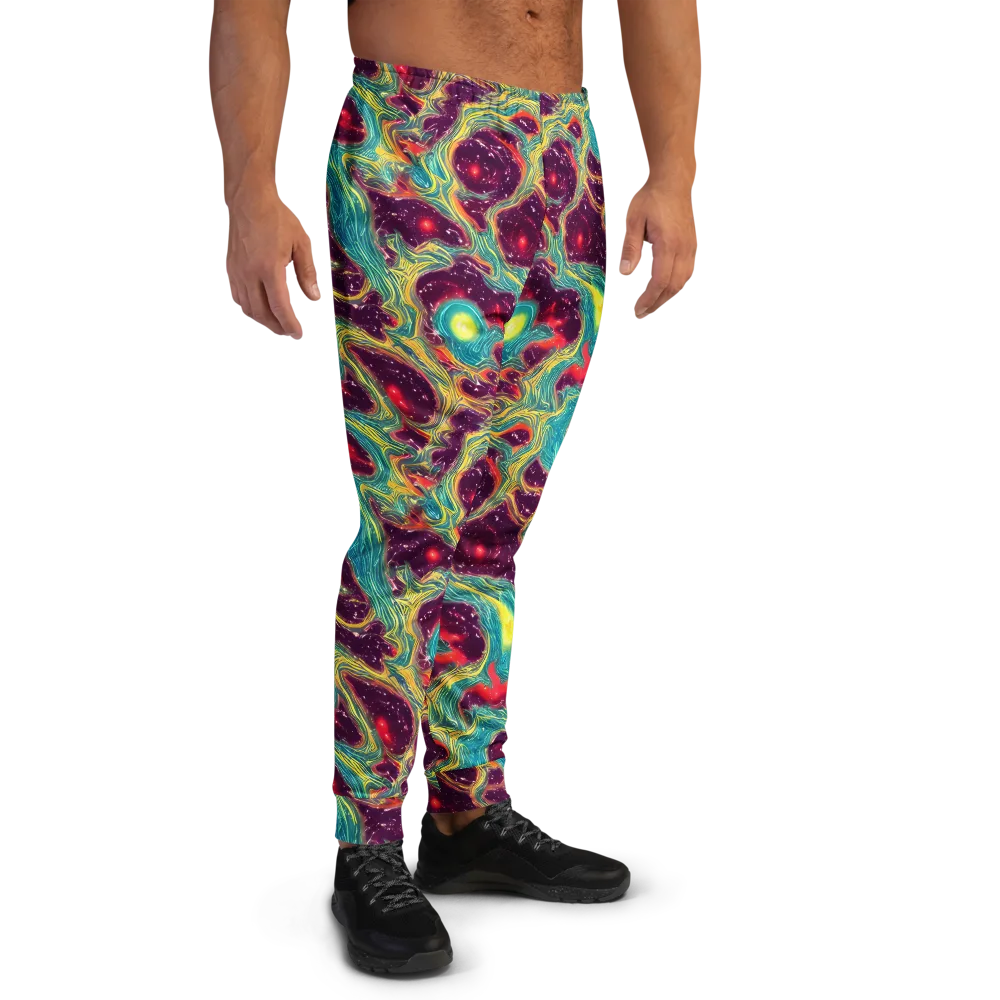 Cosmic Tides on Men's Joggers — Right