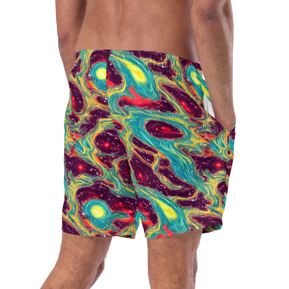 Cosmic Tides on Swim Trunks — Right Back