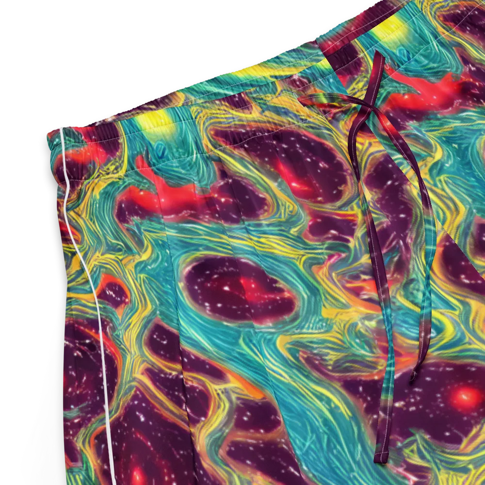 Cosmic Tides on Women's Pajama Shorts — Product details