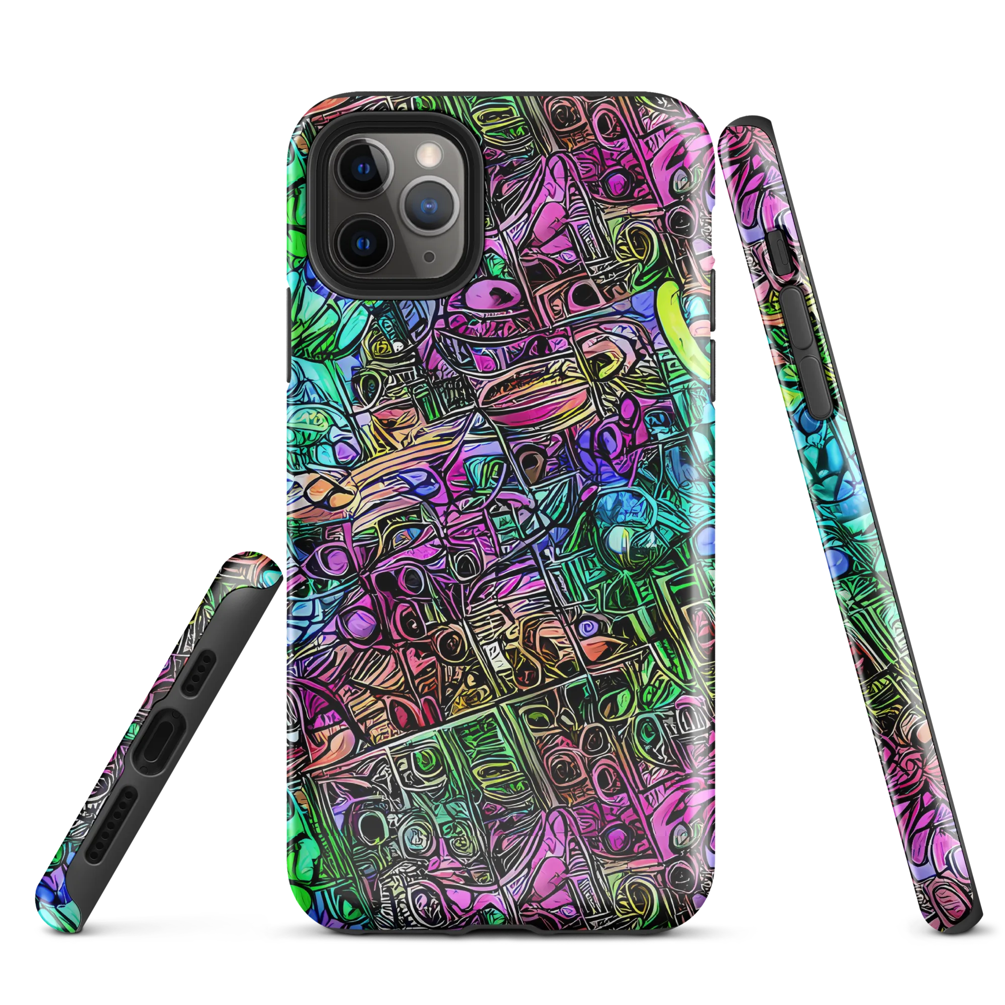 Ultraviolet Uproar on Tough Case for iPhone® — Front