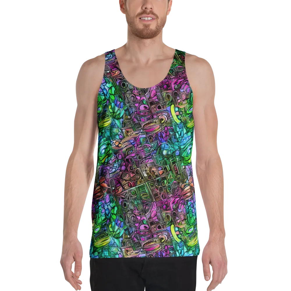 Ultraviolet Uproar on Men's Tank Top — Front