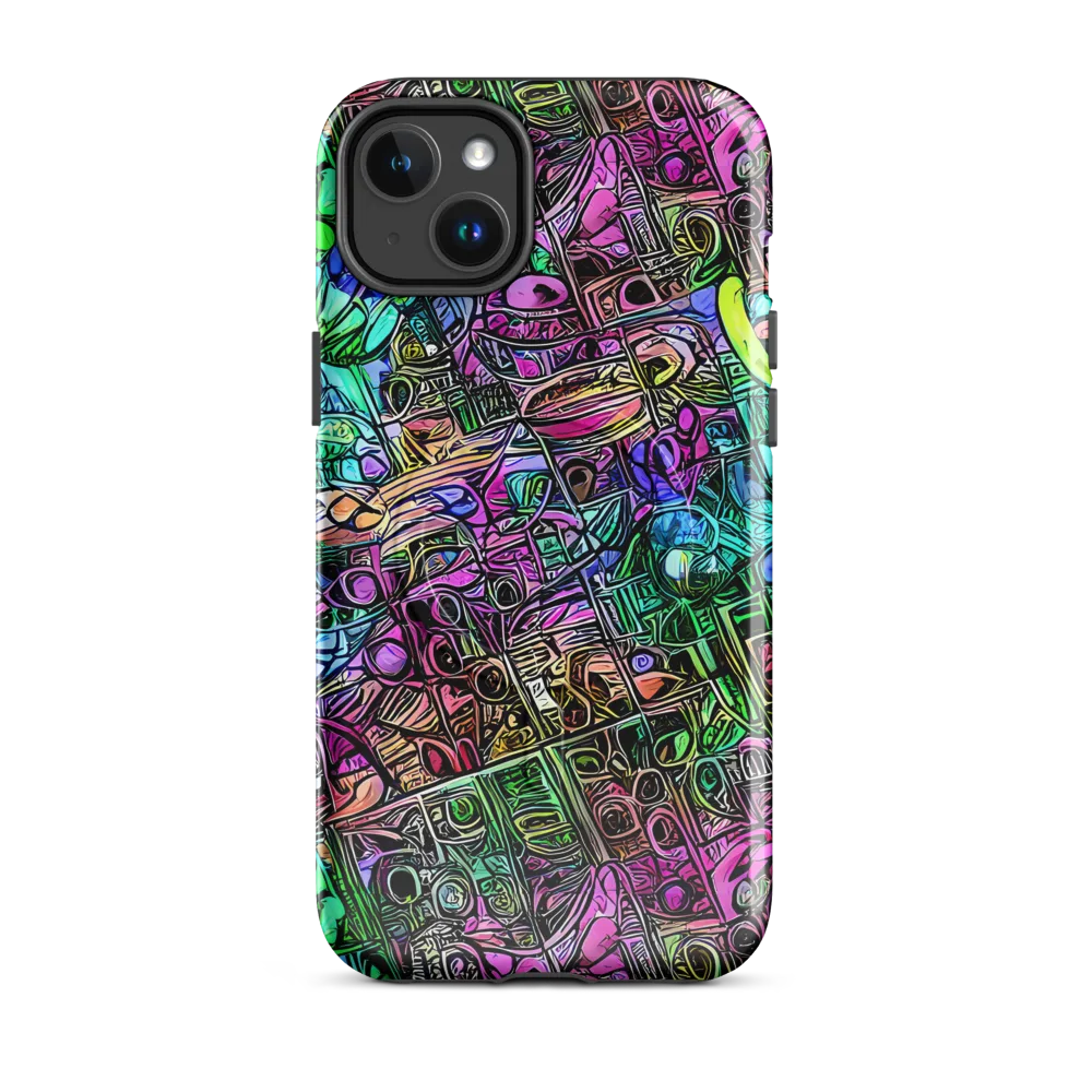 Ultraviolet Uproar on MagSafe Tough Case for iPhone® — Front