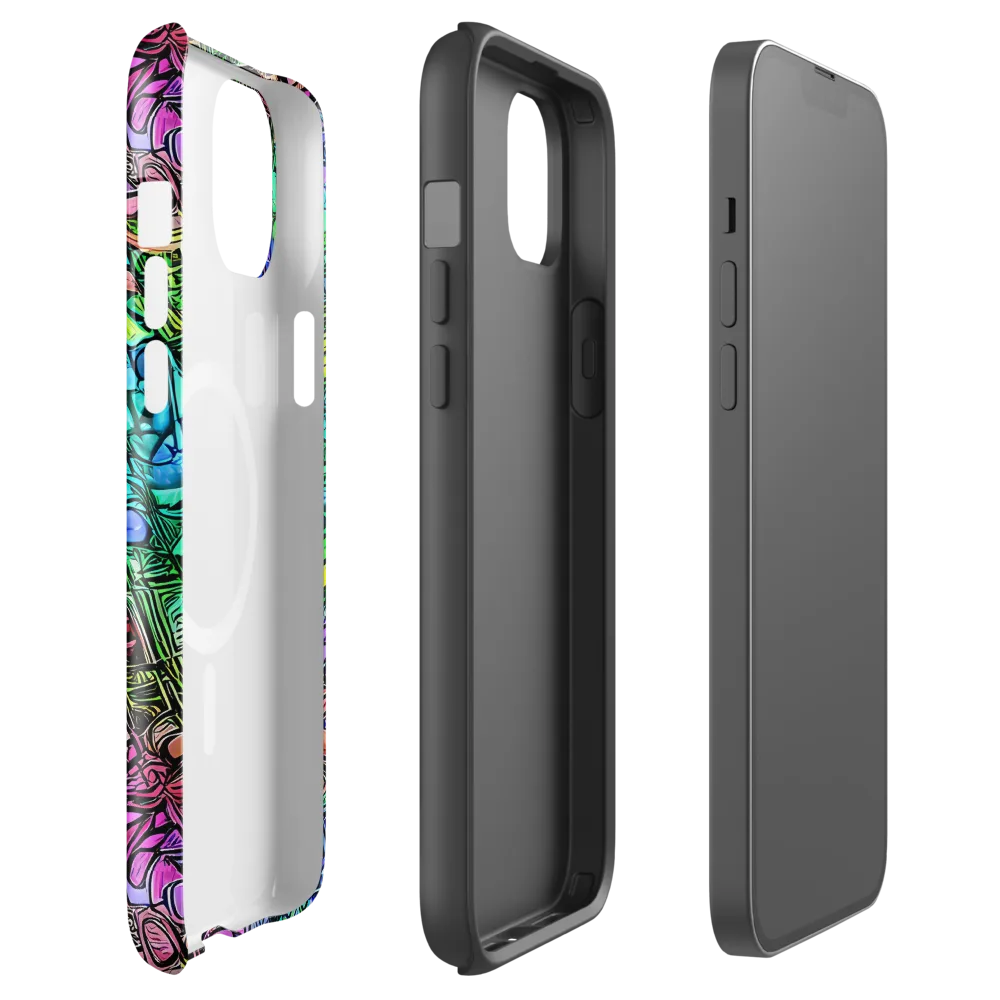 Ultraviolet Uproar on MagSafe Tough Case for iPhone® — Front