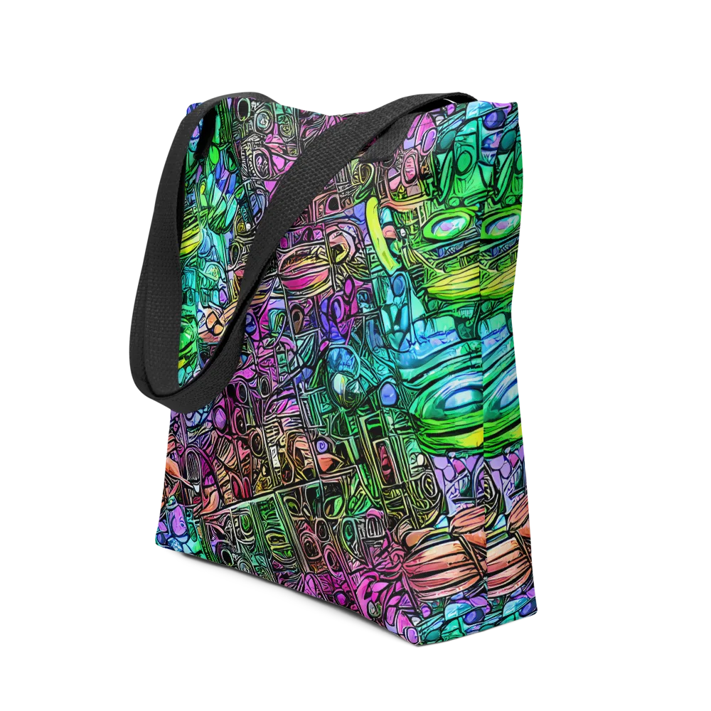 Ultraviolet Uproar on Tote Bag — Front