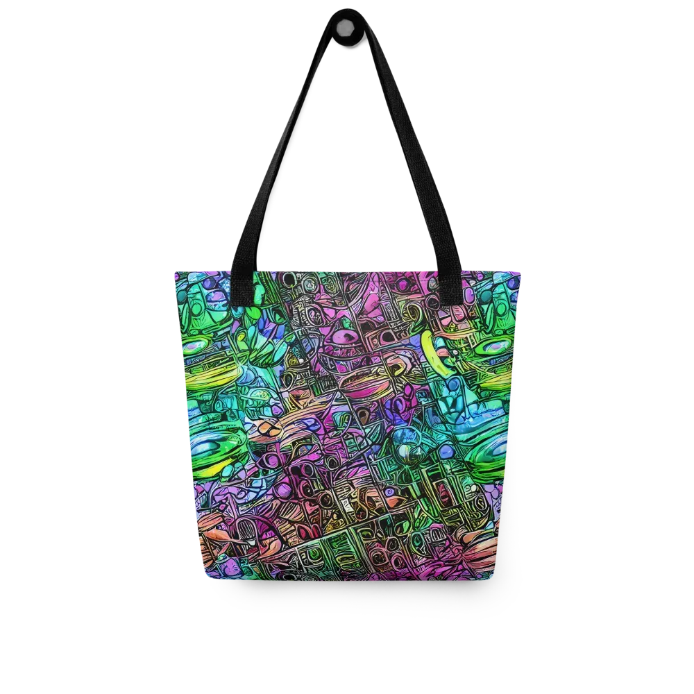 Ultraviolet Uproar on Tote Bag — Front