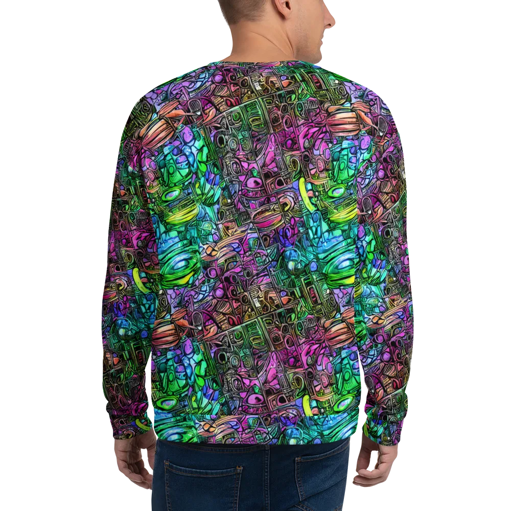Ultraviolet Uproar on Sweatshirt — Back