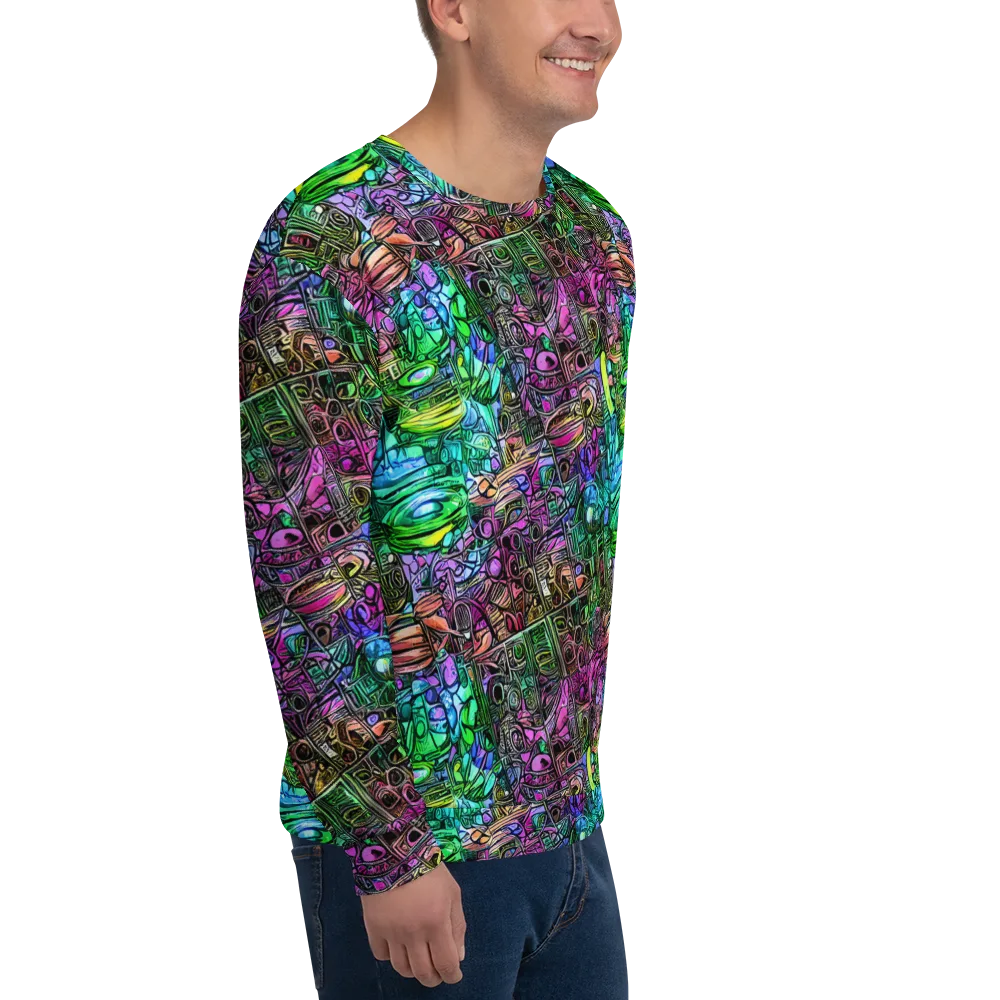 Ultraviolet Uproar on Sweatshirt — Right Front