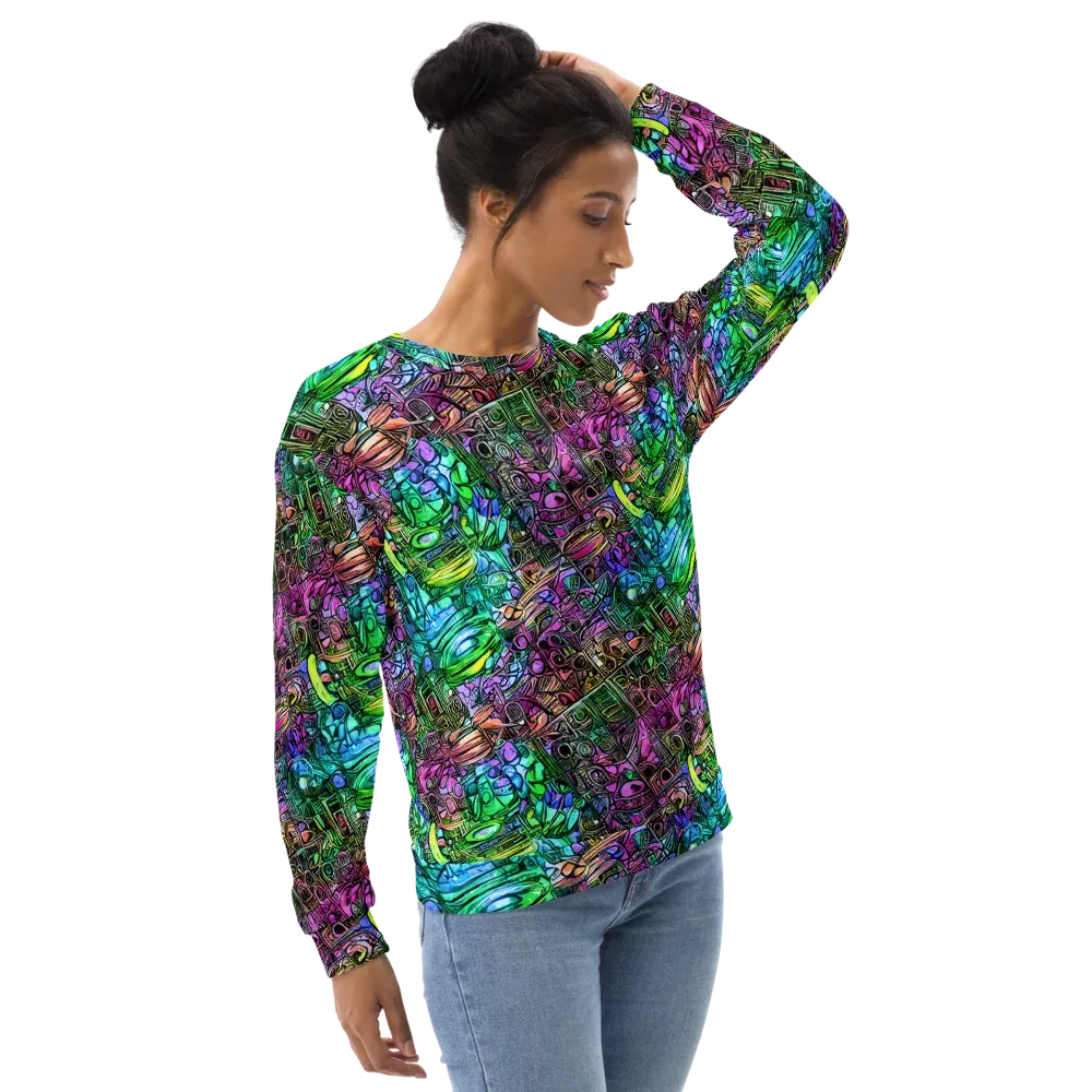 Ultraviolet Uproar on Sweatshirt — Right Front