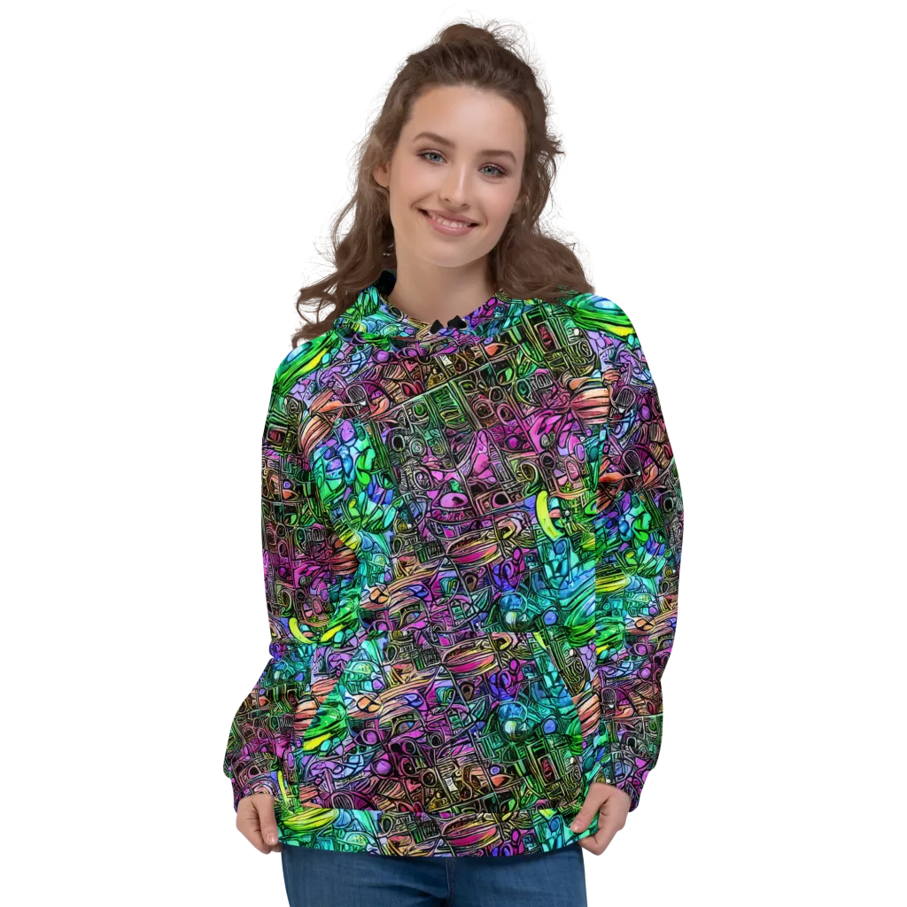 Ultraviolet Uproar on Hoodie — Front
