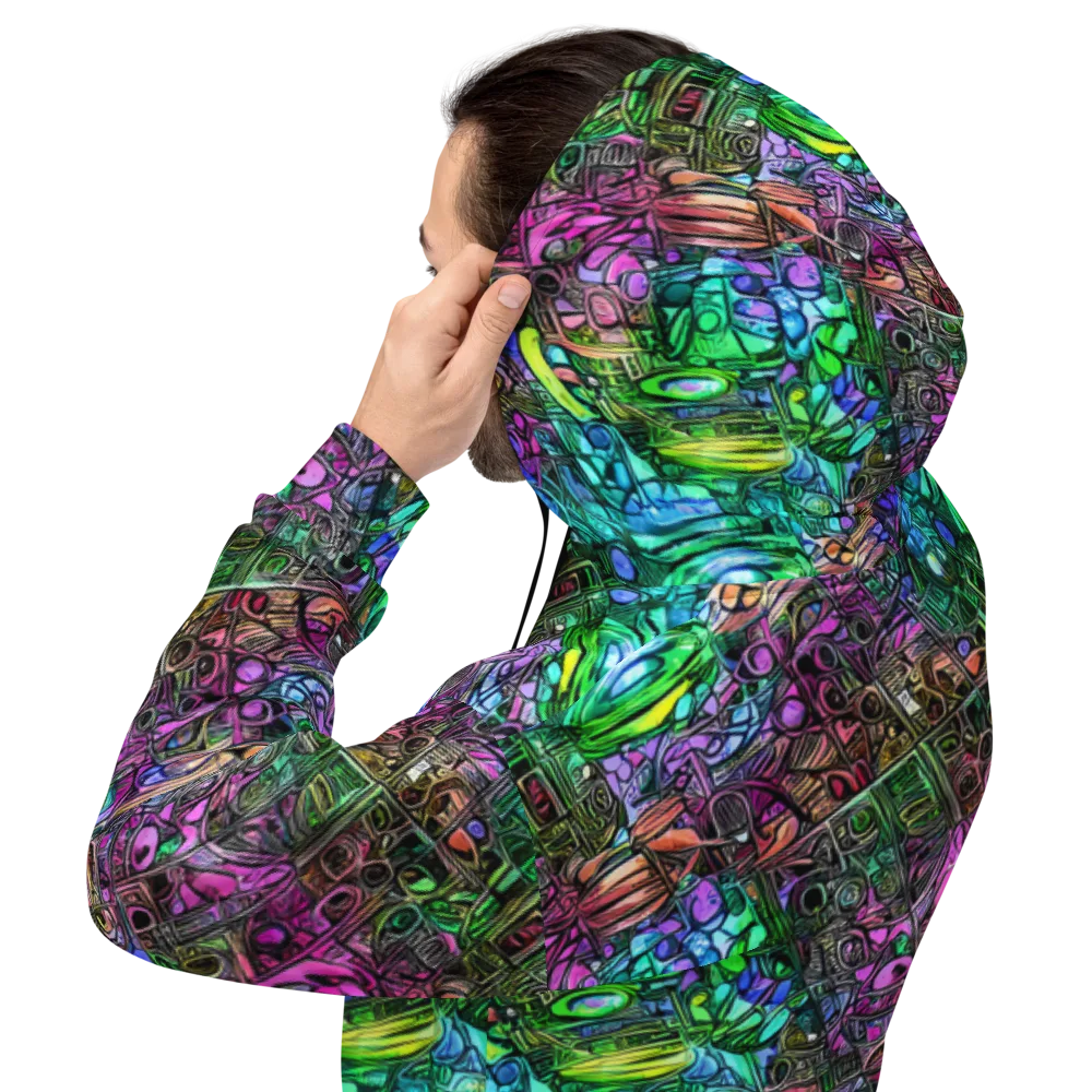 Ultraviolet Uproar on Hoodie — Back