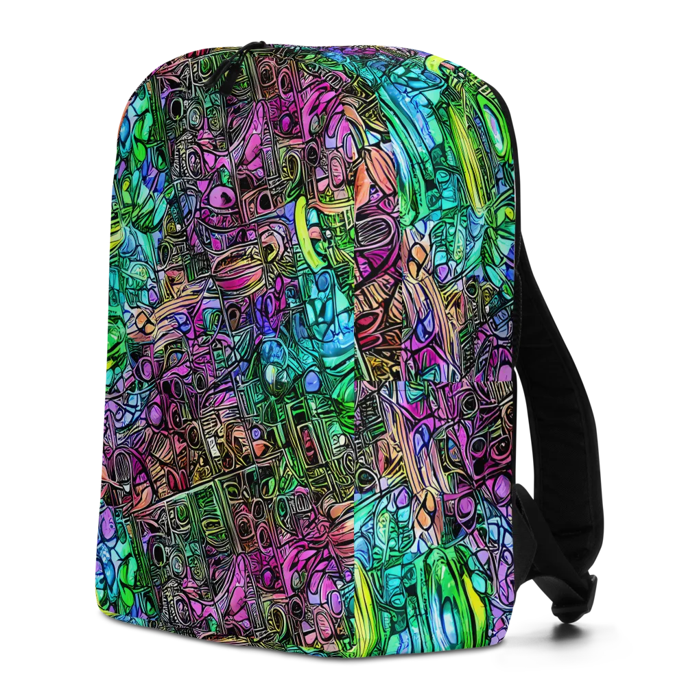 Ultraviolet Uproar on Minimalist Backpack — Left