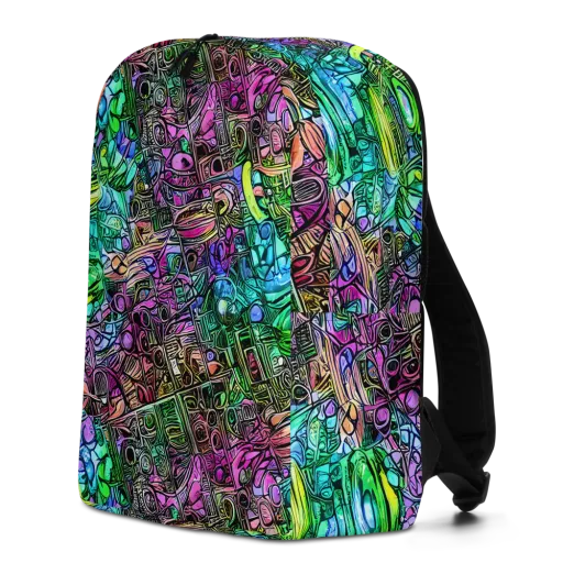 Ultraviolet Uproar on a Minimalist Backpack