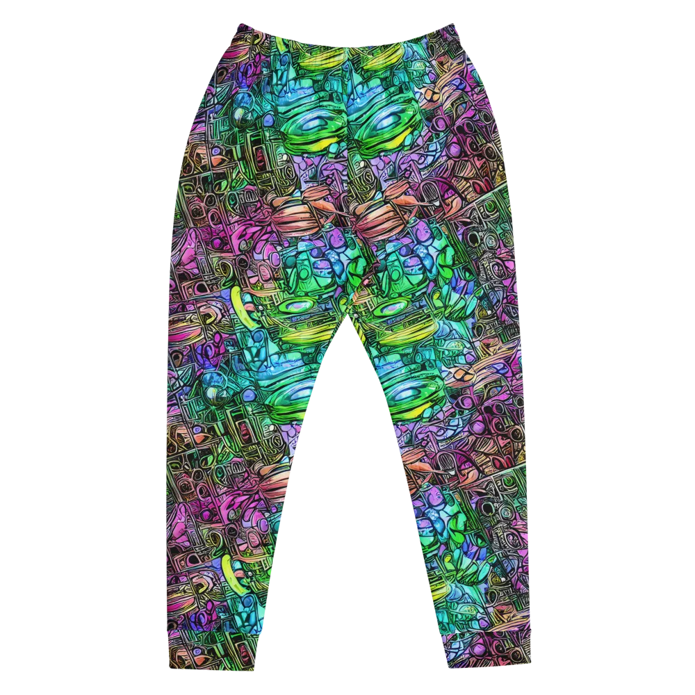 Ultraviolet Uproar on Men's Joggers — Front
