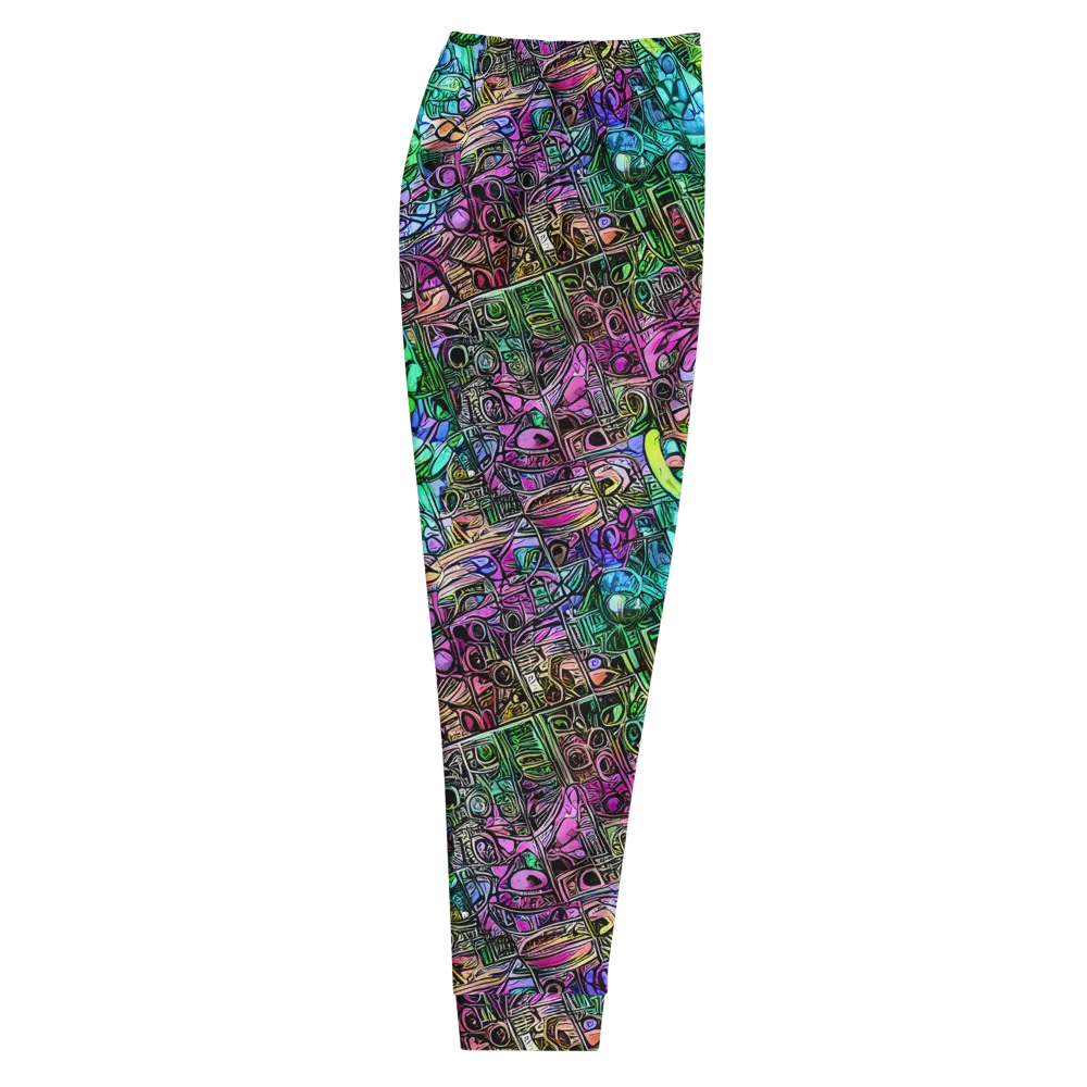 Ultraviolet Uproar on Men's Joggers — Right