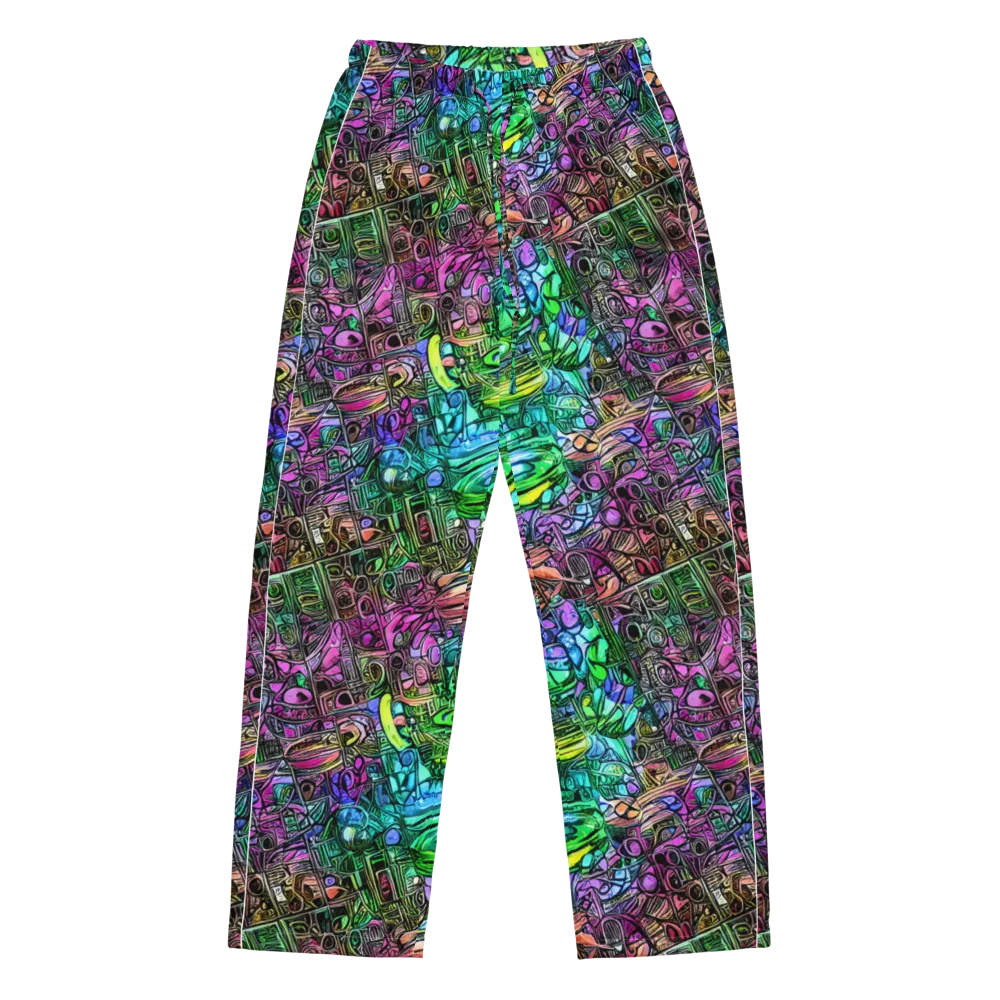 Ultraviolet Uproar on Women's Pajama Pants — Front