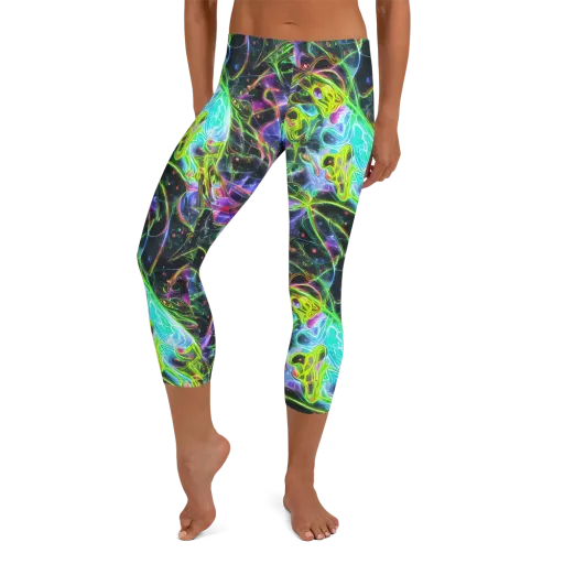 Midnight Biolume on a Capri Leggings