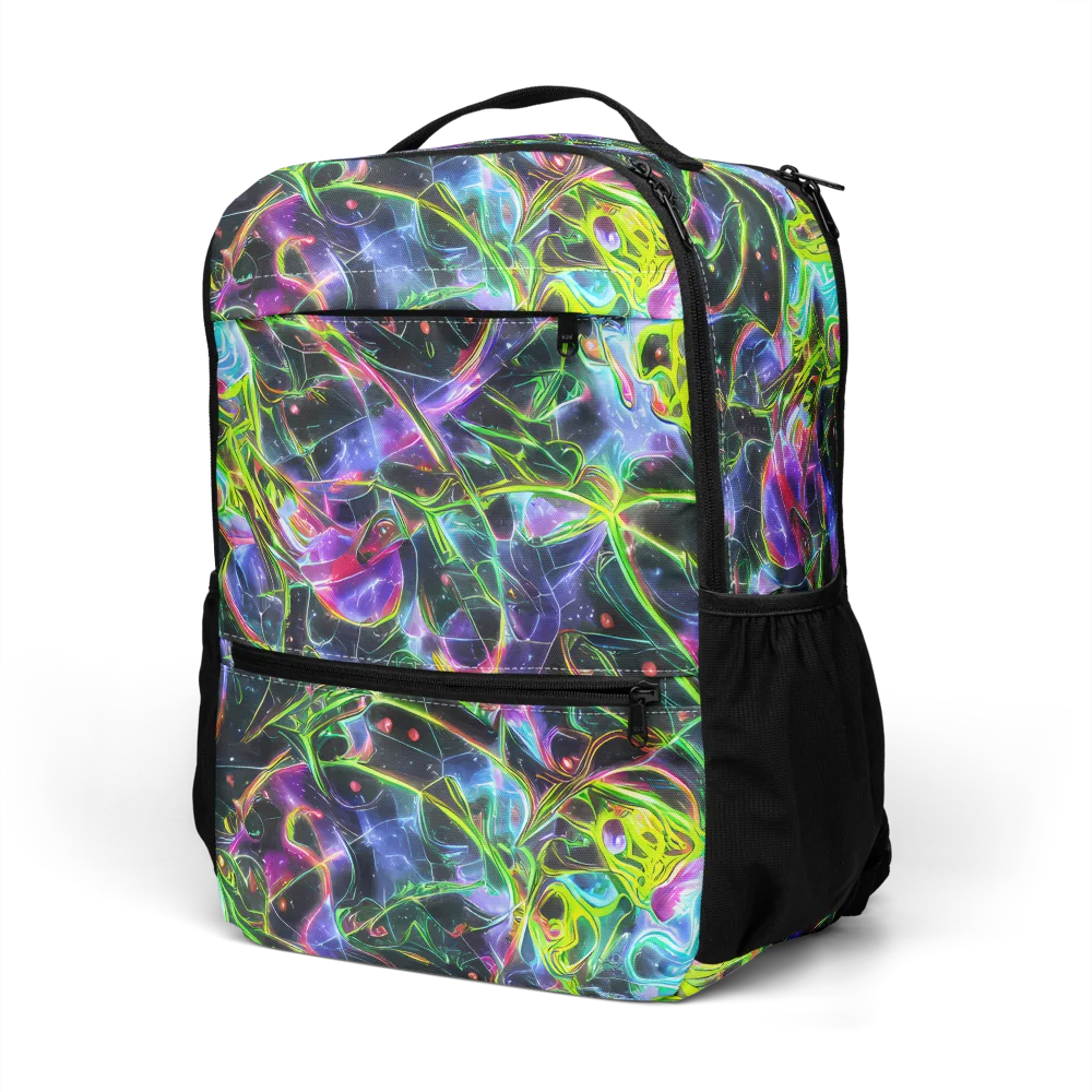 Midnight Biolume on Utility Backpack — Left Front