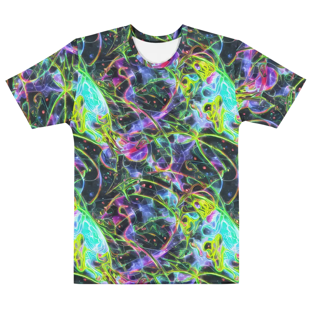 Midnight Biolume on Men's Cotton Crew Neck T-Shirt — Front