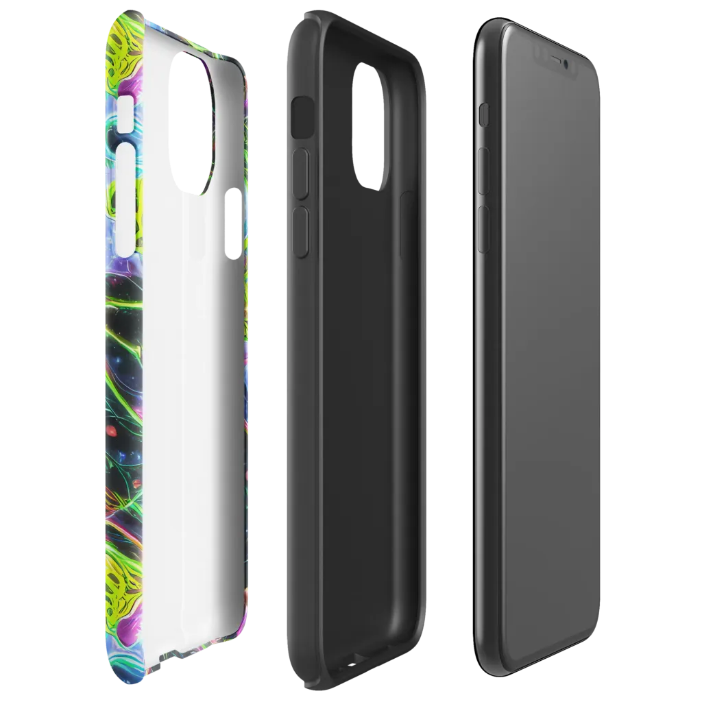 Midnight Biolume on Tough Case for iPhone® — Right