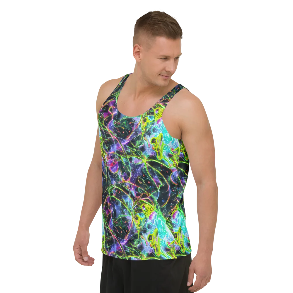 Midnight Biolume on Men's Tank Top — Left Front