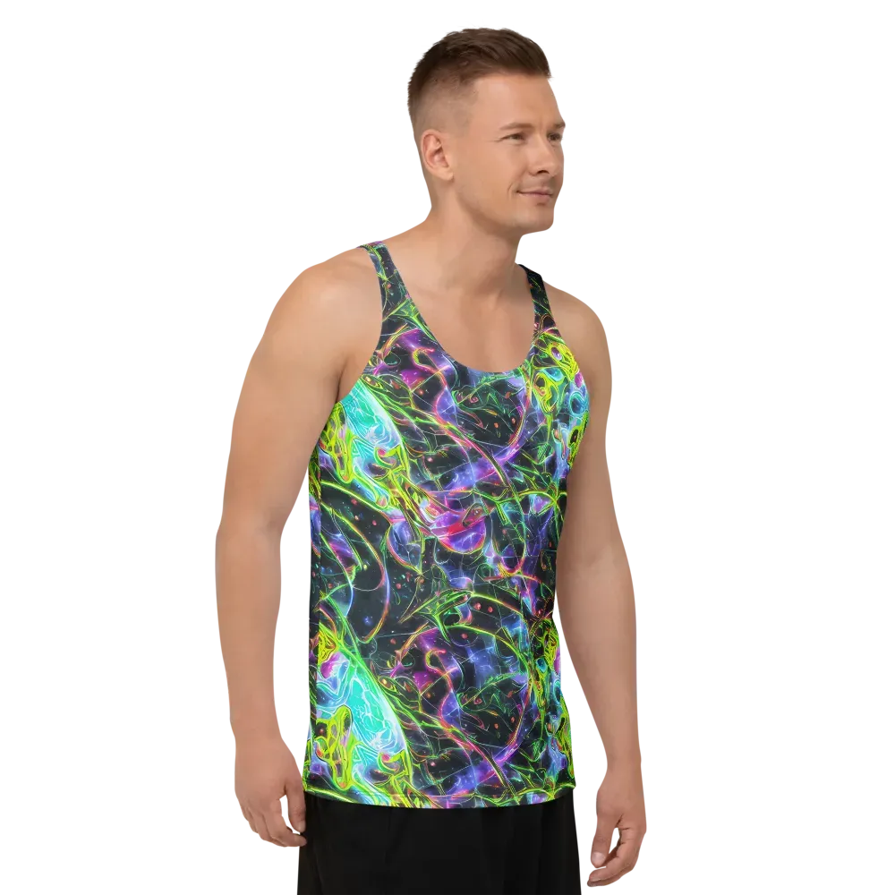 Midnight Biolume on Men's Tank Top — Right Front