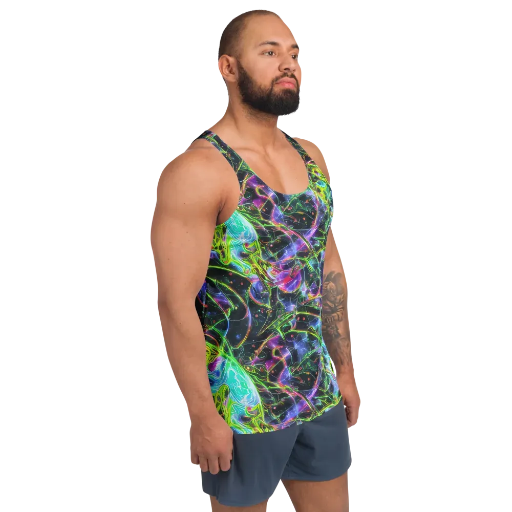 Midnight Biolume on Men's Tank Top — Right Front
