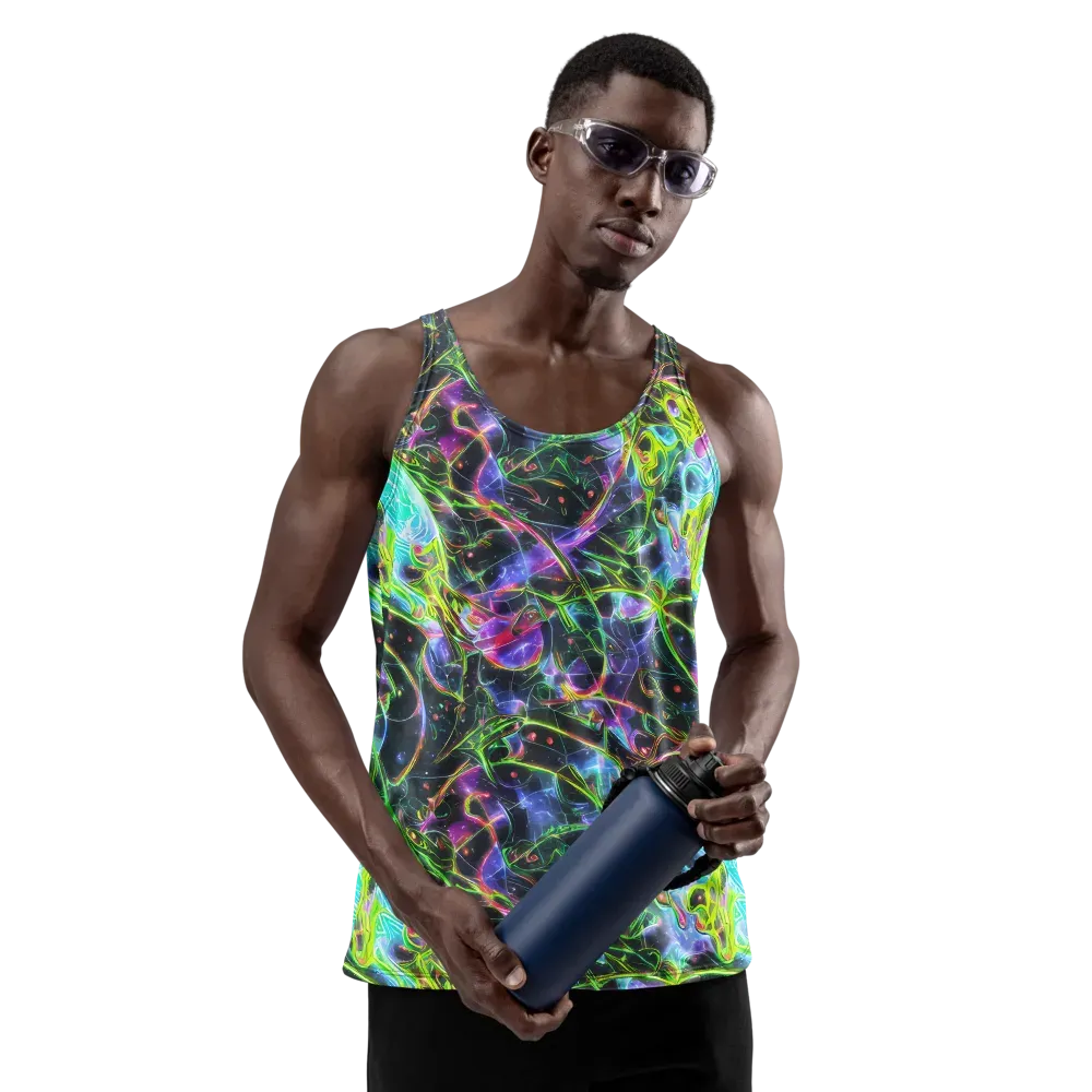 Midnight Biolume on Men's Tank Top — Front