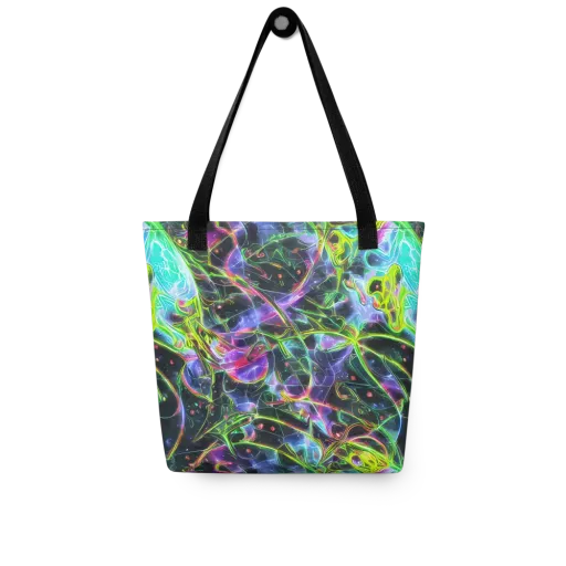 Midnight Biolume on a Tote Bag