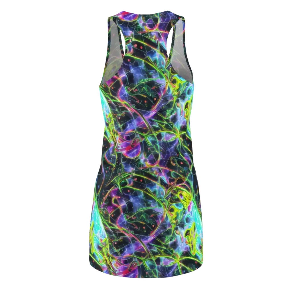Midnight Biolume on Racerback Dress — Back