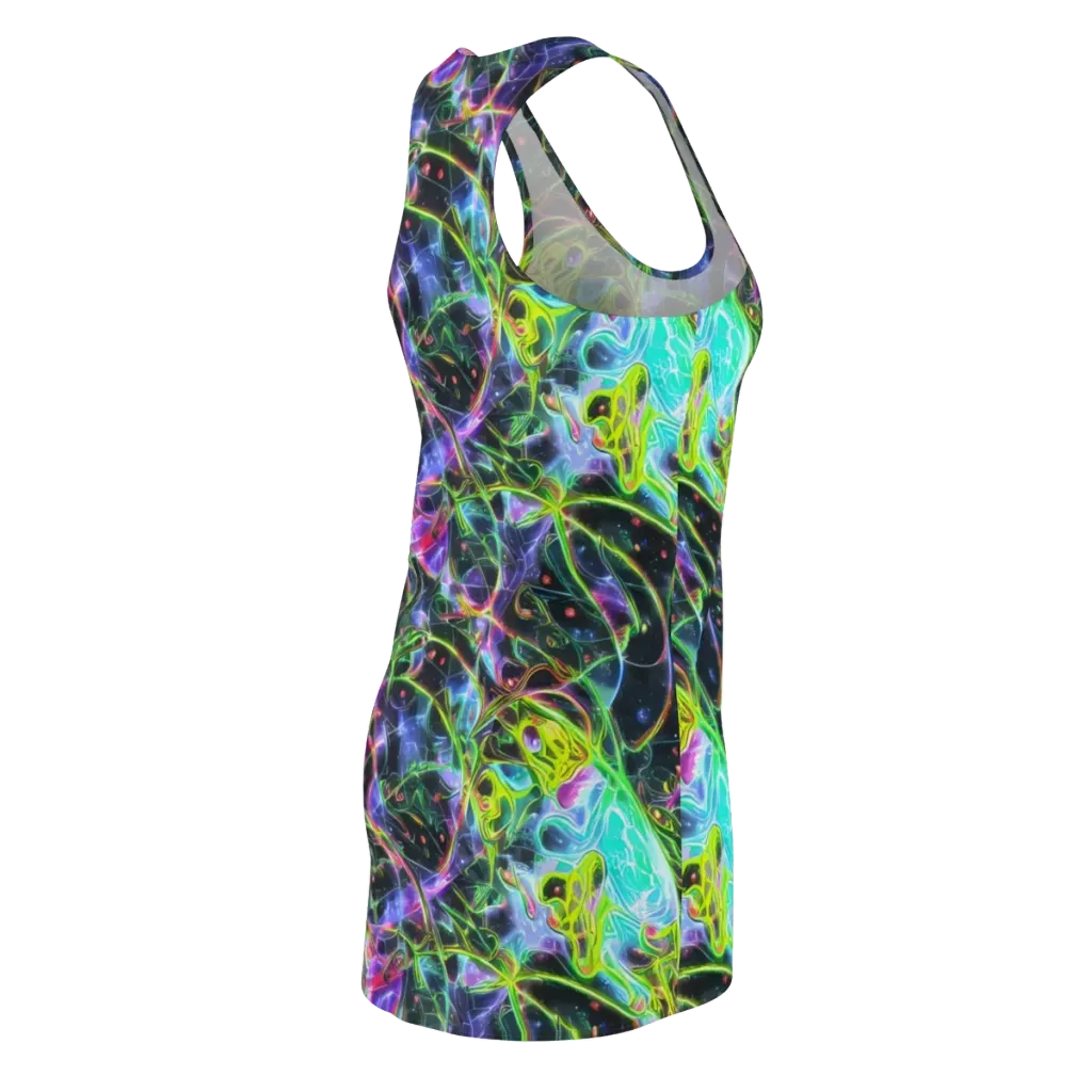 Midnight Biolume on Racerback Dress — Back Side
