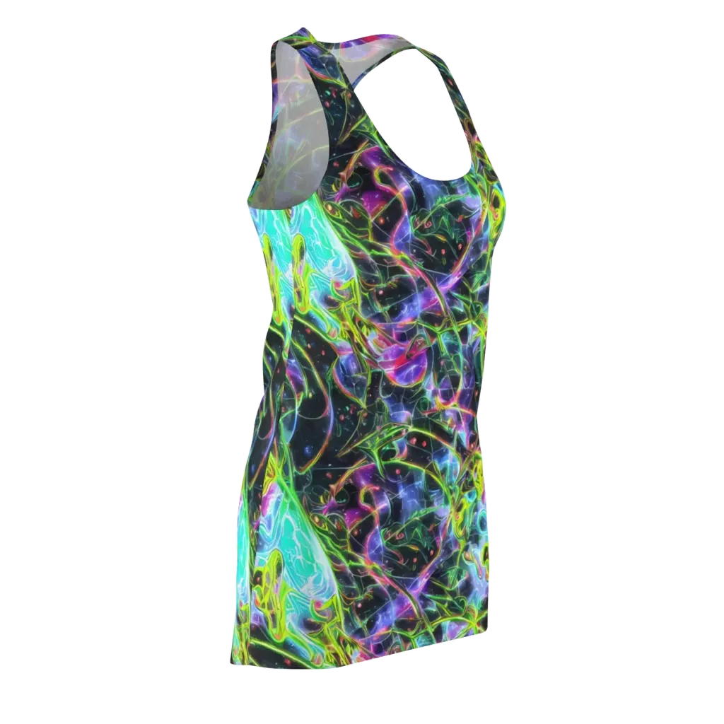 Midnight Biolume on Racerback Dress — Front Side