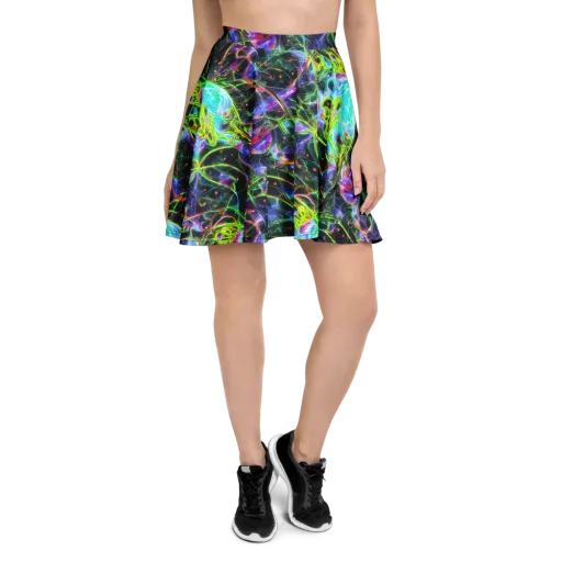 Midnight Biolume on a Skater Skirt