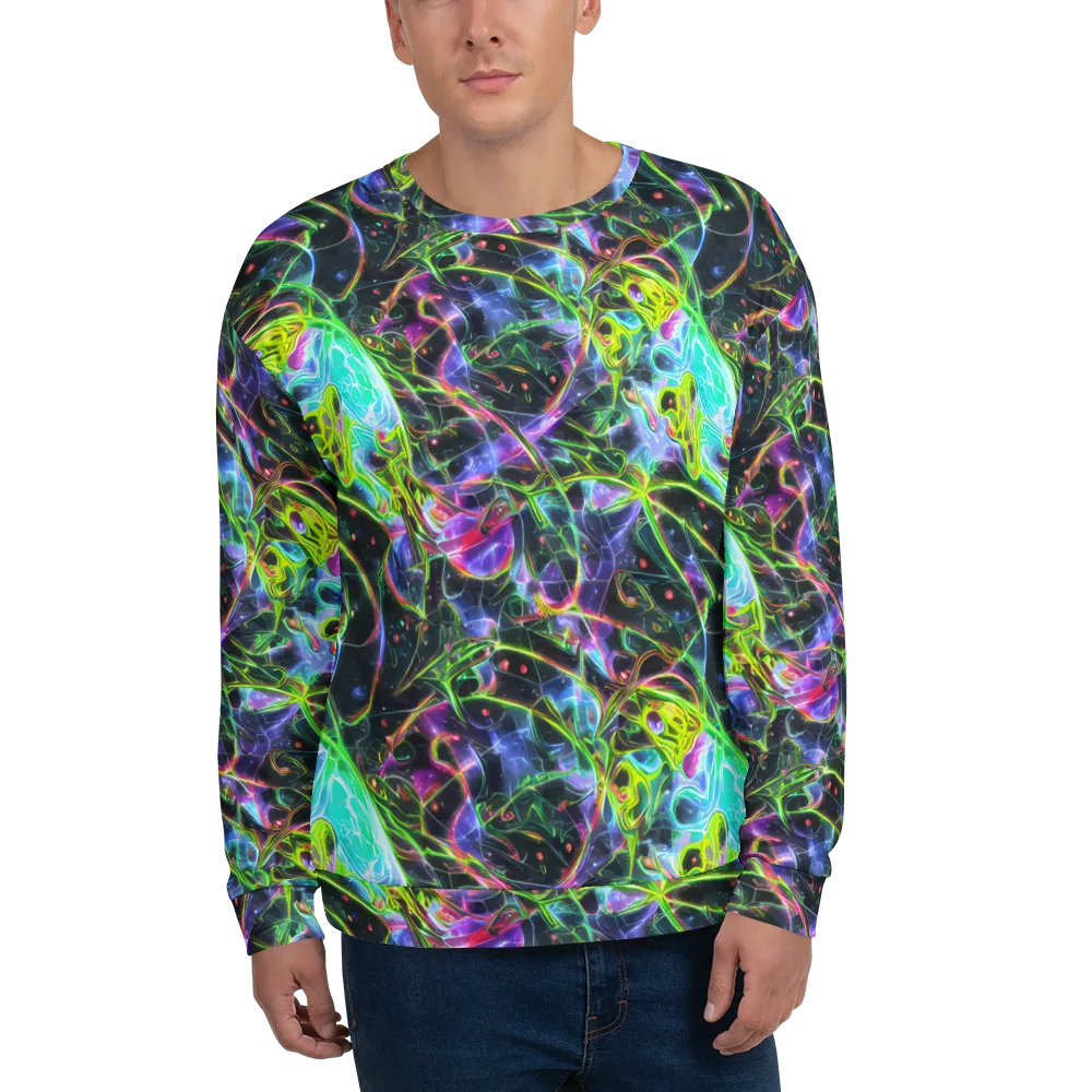 Midnight Biolume on Sweatshirt — Front